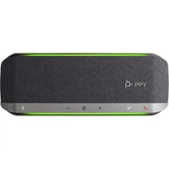Poly Sync 40+M - Microsoft Teams Certified Speakerphone - Black/Silver, USB-A/USB-C, Bluetooth 5.1