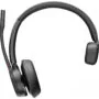 Poly Voyager 4310-M UC Headset - 4310-M - Black, Wireless UC headset with USB-A dongle