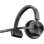 Poly Voyager 4310 UC Mono - Bluetooth 5.2 & USB‑A Dongle, Mono Over‑Ear Headset, Black