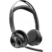 Poly Voyager Focus 2 UC Bluetooth 5.1 Headset ANC USB-C Stand Teams Black