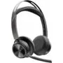 Poly Voyager Focus 2 UC Bluetooth 5.1 Headset ANC USB-C Stand Teams Black