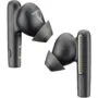 Poly Voyager Free 60+ UC Bluetooth Earbuds - Carbon Black - BT700 USB-C Adapter, ANC, Touch Charge Case, 24h Playback