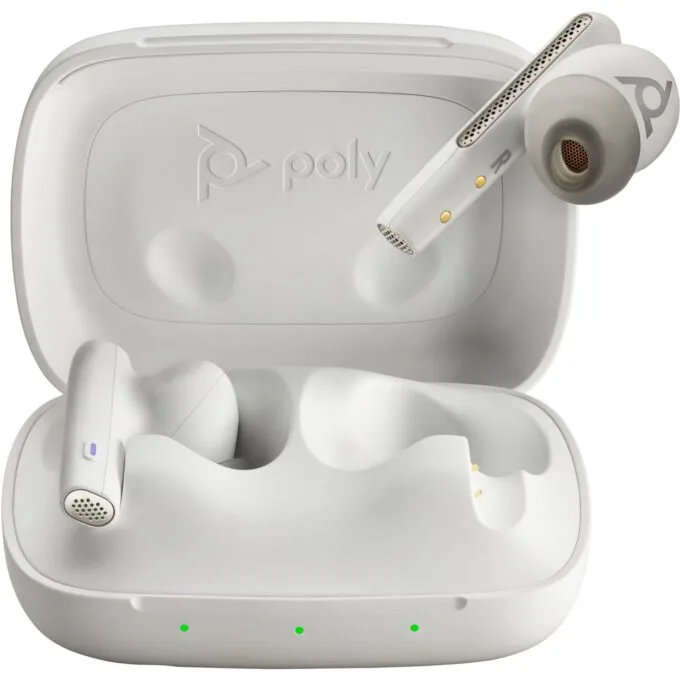 Poly Voyager Free 60 UC Charging Case - White — image 1