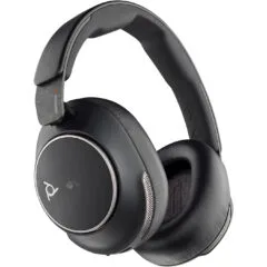 Poly Voyager Surround 80-M UC Wireless Bluetooth Headset - USB-C/USB-A Adapter, Microsoft Teams Certified, Black