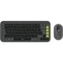 POP ICON COMBO MOUSE AND KB - Graphite Bluetooth Mini Keyboard with Scissor Switch, German QWERTZ, Mouse Included
