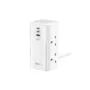 POWERTOWER-70W 70W MULTI-PORT CHARGING STATION with QUAD AC SOCKETS