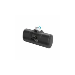 POWERUP-C-10.BLACK 5000mAh COMPACT POWERBANK 20W W BUILT-IN USB-C CONNECTOR PROMATE