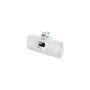 POWERUP-I.WHITE 5000mAh COMPACT FAST POWERBANK W BUILT-IN LIGHTNING CONNECTOR PROMATE