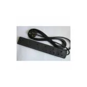 PQ-203 UK POWER STRIP 6 OUTLETS WITH 3m CORD GR KABEL