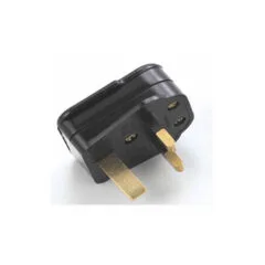 PR-138 UK PLUG (TYPE G) 13A FUSE BLACK GR KABEL