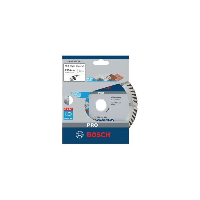 PRO Multi Material Diamond Cutting Disc - Ø 150mm — image 1