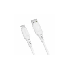 Promate PowerLink-AC200 2m USB-A to USB-C Cable White