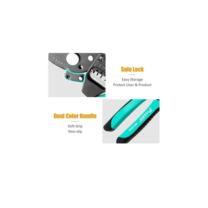 Proskit Cutter and Cable Stripper - SR-363B - 168mm — image 9