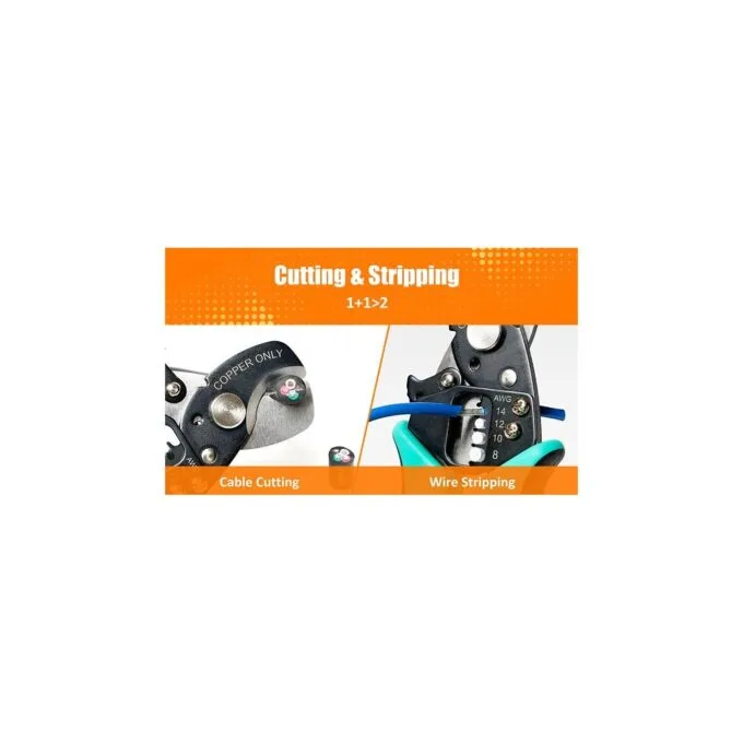 Proskit Cutter and Cable Stripper - SR-363B - 168mm — image 4