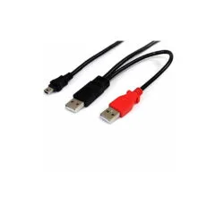 PU-288 USB TWIN P R CB1.8+0.15 GR KABEL