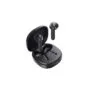 QCY Air TWS Earbuds - Dark Grey - Quad Mic ENC, Multi-point, Leather Grain Case