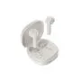 QCY Air White Semi-Ear TWS Earbuds - Quad Mic ENC, Multi-Point, Leather Case