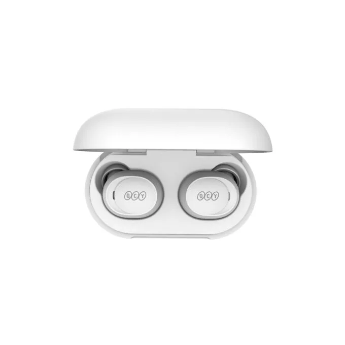 QCY Arcbuds Lite - T27 - White, Bluetooth 5.3, IPX4, 32h total battery, 68ms latency — image 2