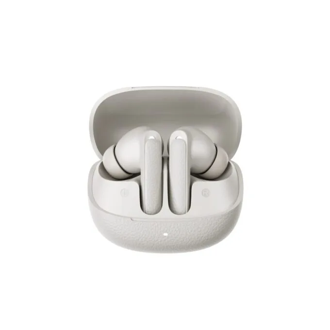 QCY Buds ANC Cream Grey - HT15 - 45dB ANC, TWS Earbuds, 35h Total Battery, 5-mic ENC — image 4