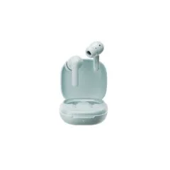 QCY Buds Blue - QT43 - TWS Earbuds, 10mm Dynamic Drivers, Wind Noise Reduction, IPX4, 35h Total Playtime