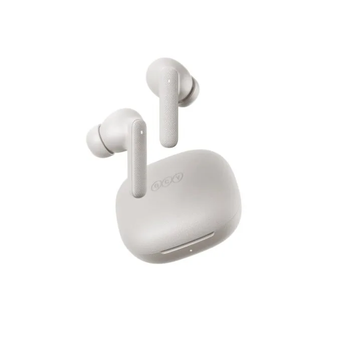 QCY Buds White - QT43 - TWS Earbuds, 10mm Drivers, 35h Total Playtime, Wind Noise Reduction — image 2