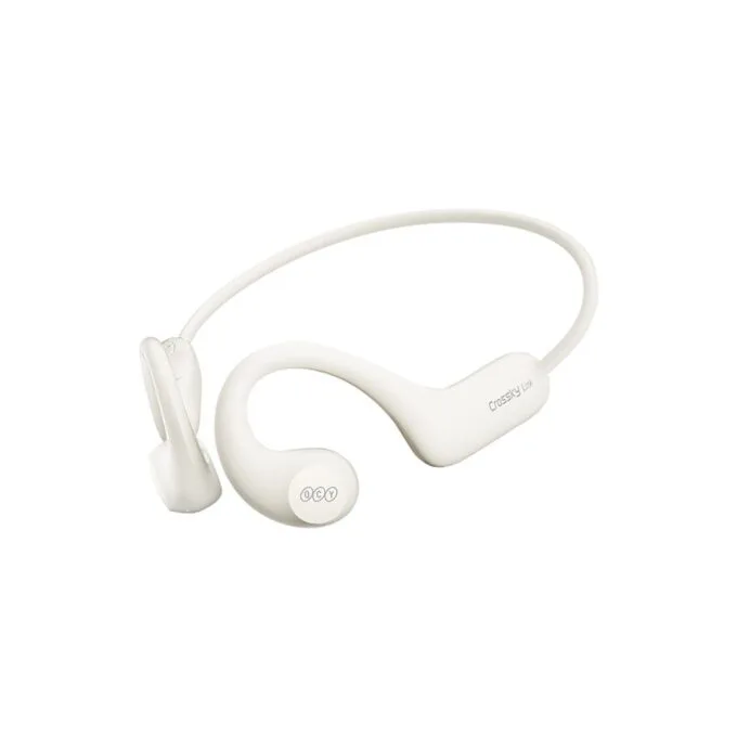 QCY Crossky Link White Open Ear Air Conduction Headphones - BT5.3 - Wireless, IPX6 Waterproof — image 1