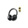 QCY Headphones Black - H3S - Type-C & Bluetooth 6.0 ANC iOS Android Call Noise Cancelling Heasdet 102h