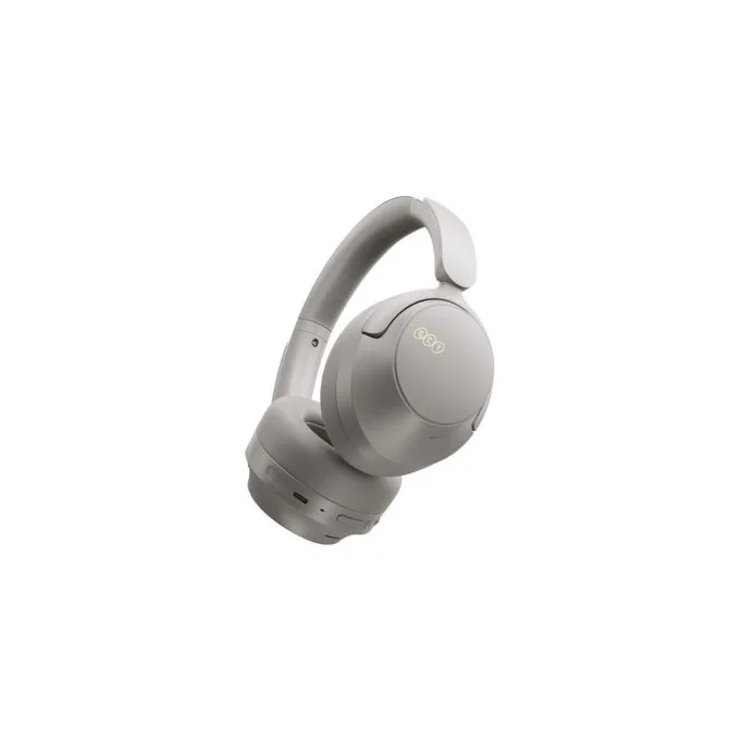 QCY Headphones Grey - H3S - Type-C & Bluetooth 6.0 ANC iOS Android Call Noise Cancelling Headset 102h — image 3