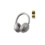 QCY Headphones Grey - H3S - Type-C & Bluetooth 6.0 ANC iOS Android Call Noise Cancelling Headset 102h