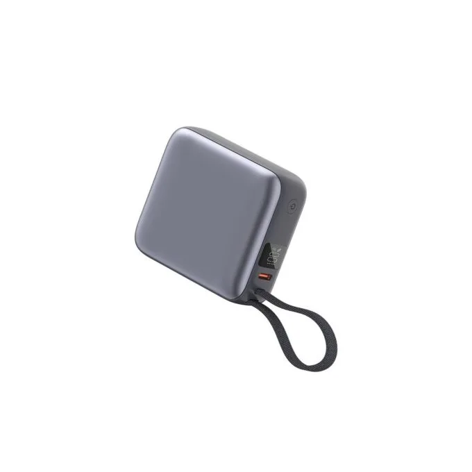 QCY PB10C Grey 10000mAh 35W PD fast charge power bank - PB10C - Grey, 10000mAh, 35W PD, Digital Display, Fireproof ABS+PC — image 3