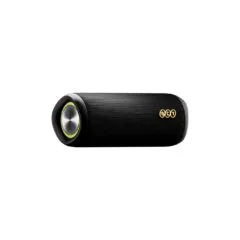 QCY SP7 Black - Portable Bluetooth Speaker - 40W Stereo, RGB Light Show, Mic for Calls