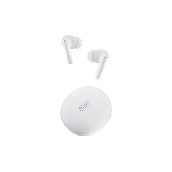 QCY T13 ANC 2 White - T13 ANC 2 - True Wireless Earbuds, 28dB ANC, 10mm Driver, BT 5.3, 30h total — image 2