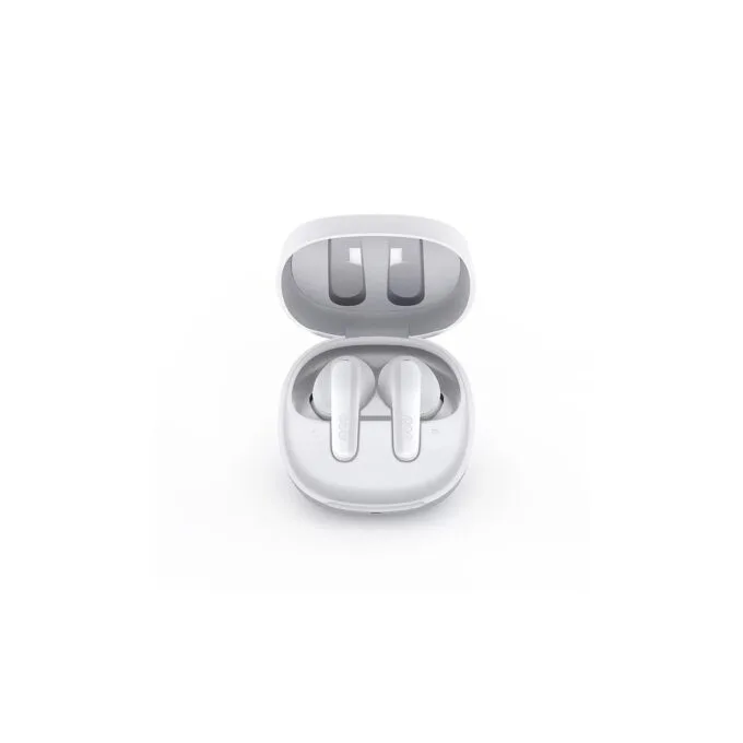 QCY T13X TWS Earbuds - White - 30h Battery, Quick Charge, 7.2mm Driver, Low Latency 68ms — image 2
