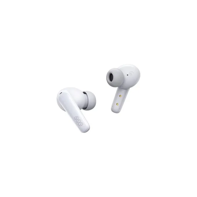 QCY T13X TWS Earbuds - White - 30h Battery, Quick Charge, 7.2mm Driver, Low Latency 68ms — image 3