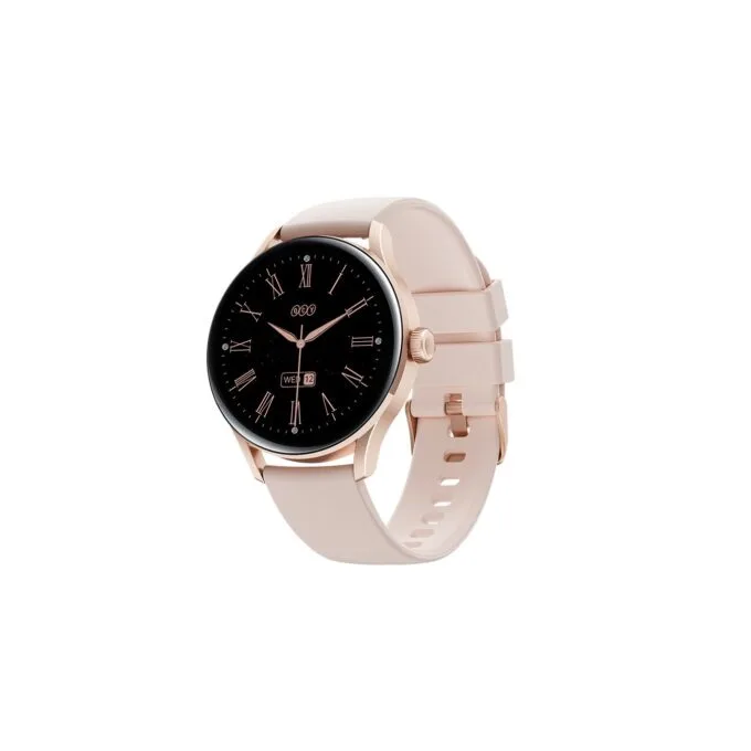 QCY Watch Elite - S11 - Pink Gold, Small metal, 1,19' AMODEL, Fashion BT Call, IPX8 Waterproof, 7Day always — image 1