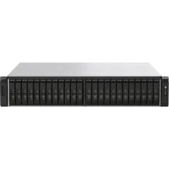 QNAP all-flash NAS - TS-h2490FU-7232P-64G - AMD EPYC 7232P, 64GB DDR4 RAM, 24-Bay NVMe Gen3x4, 2x2.5GbE, 2x25GbE SFP28
