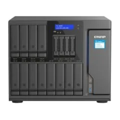 QNAP NAS 16-Bay Tower Intel Eight-Core, 8GB RAM, Triple PCIe Slots, Dual 2.5GbE Ports & SSD Caching - TS-1655