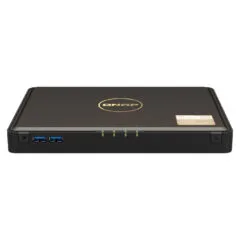 QNAP TBS-464 NASbook - 4-Bay M.2 SSD NAS - Intel Celeron N5105 2.0–2.9GHz, 8GB DDR4, Black
