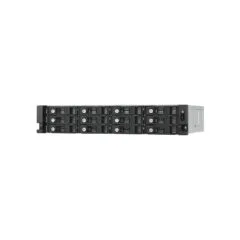 QNAP TL-R1200PES-RP - 12-Bay 2U Rackmount SATA JBOD Expansion Enclosure, 6Gb/s, Hot-Swap, Black/Grey