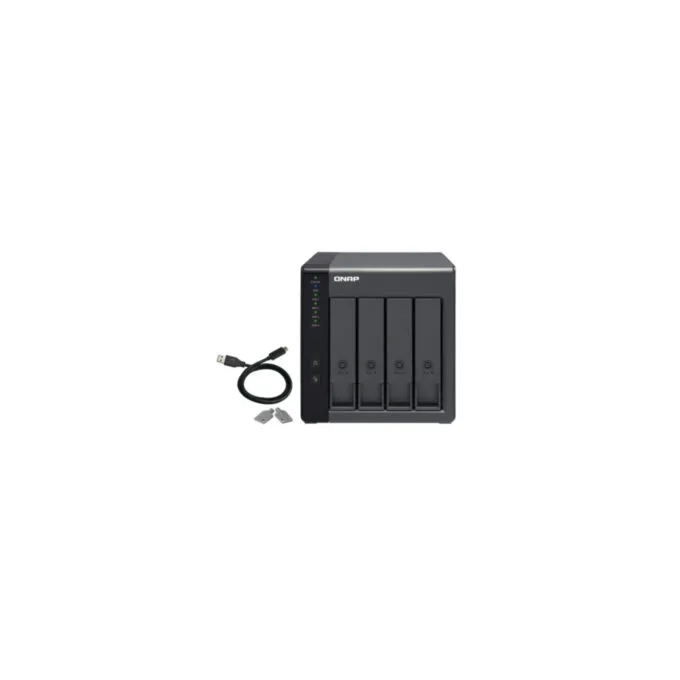 QNAP TR-004 - 4-Bay USB 3.2 Gen1 Type-C RAID Expansion Enclosure — image 2