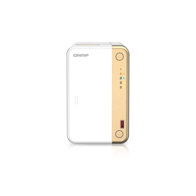 QNAP TS-262-4G - 2-Bay NAS, 4GB RAM, Dual M.2 PCIe, 2.5GbE, HDMI 2.0 — image 1