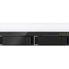QNAP TS-435XeU-4G - Short-Depth 4-Bay Rackmount NAS, 4GB RAM, 10GbE SFP+ & 2.5GbE, NVMe Cache