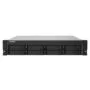QNAP TS-832PXU - 8-Bay 2U Rack NAS, AL324 1.7GHz Quad-Core, 4GB DDR4, 10GbE SFP+, Aluminium/Black