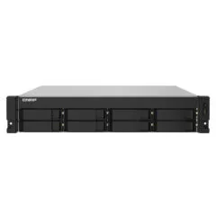 QNAP TS-832PXU-RP NAS 8-Bay Rackmount - Black | Annapurna AL324 1.7GHz, 4GB DDR4, Dual PSU, 10GbE