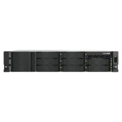 QNAP TS-855eU-8G NAS Server - 8-Bay 2U Rack, Intel Atom C5125 2.8GHz, 8GB DDR4, 2x2.5GbE, 2x M.2, Black