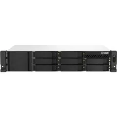 QNAP TS-864eU-8G - 2U Rackmount NAS, 8-Bay, Intel Celeron N5095 quad-core, 8GB RAM, short depth
