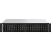 QNAP TS-h2490FU-7302P - 24-Bay All-Flash NAS, AMD EPYC 7302P, 128GB DDR4, 2x2.5GbE & 4x25GbE SFP28