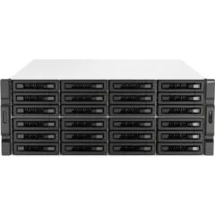 QNAP TS-h3087XU-RP - E-2378 Xeon 8C/16T 2.6–4.8GHz - 64GB ECC DDR4 - 30-bay 4U Rack NAS