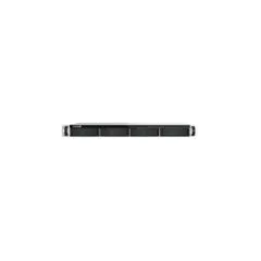 QNAP TS-h765eU-8G - 1U Short-Depth 4-Bay Rackmount NAS, Intel Atom x7000C, 8GB RAM, E1.S/M.2 NVMe, QuTS hero