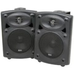 QTX Active Onwall Speakers Pair - QR5B - 5.25'' 2x20W Black 178.200UK